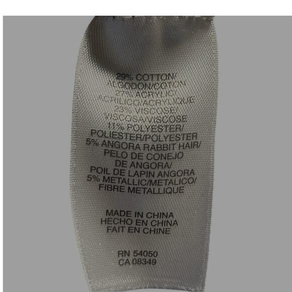 Evan Picone Sweater Dress Womens Small Black Short Sleeve Knee Length Cowl Neck - Picture 6 of 6